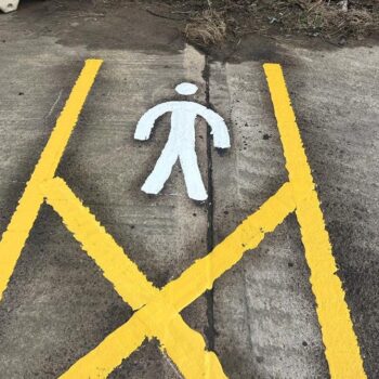 Road and Car Park Line Painting by AVS (NE) Ltd